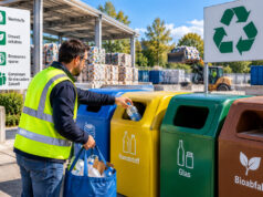 AB, kritik ham maddeler için 46 yeni stratejik projeyi seçti Illustrative image representing waste sorting and recycling.