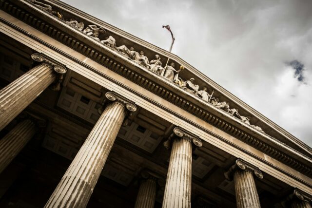 Courthouse building – illustrative image Courthouse building, illustrative image for a report on international justice