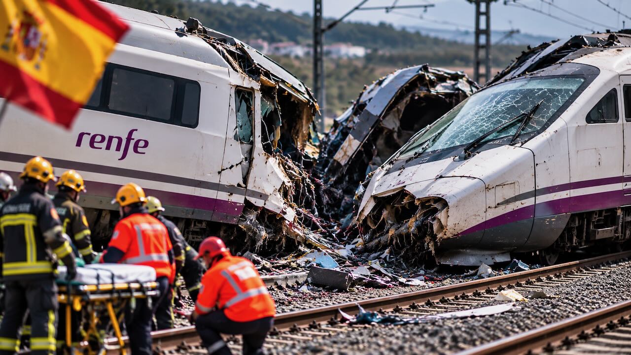 Spain train disaster: At least 31 dead as investigators examine signalling system